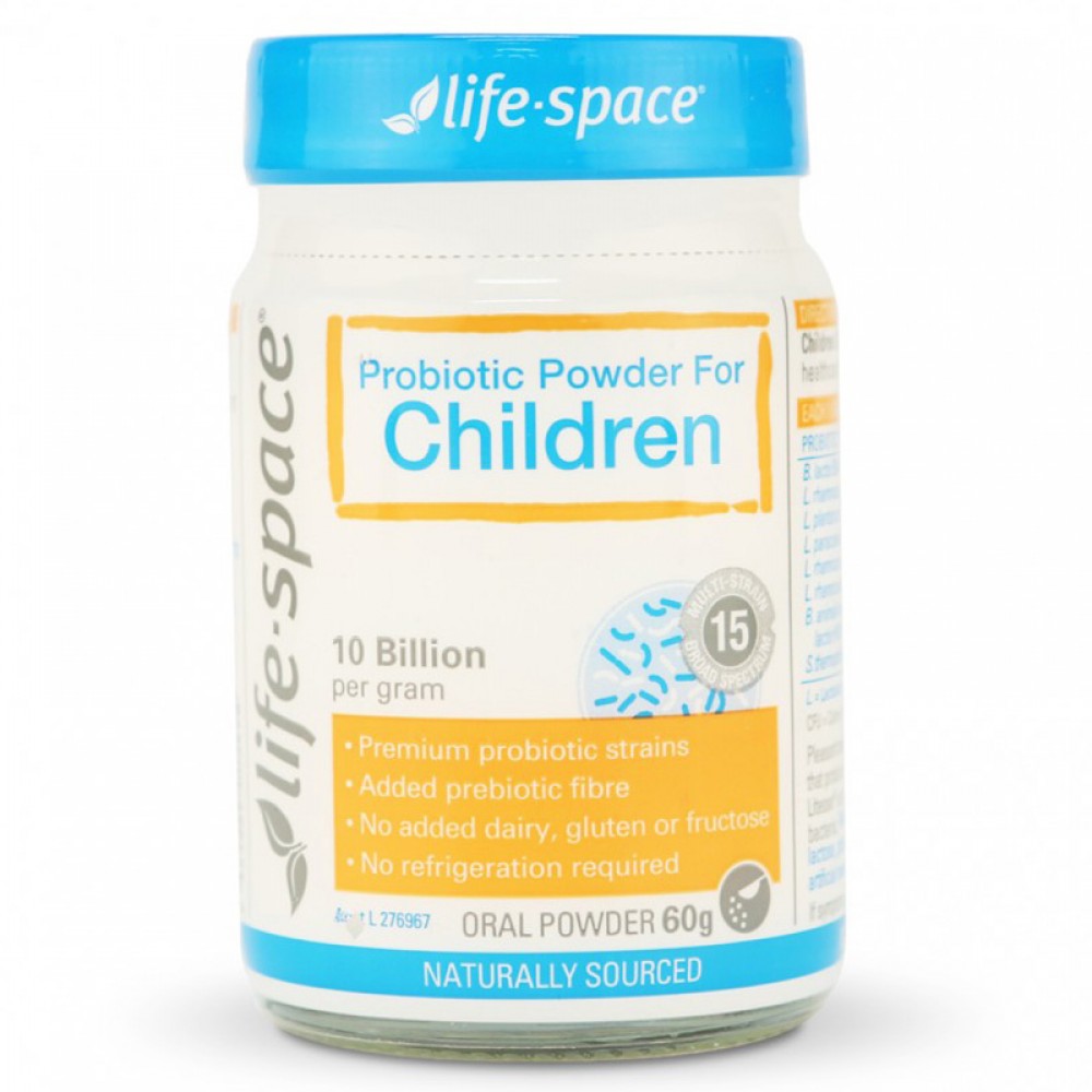 Life Space 儿童专用益生菌粉60克 适合3-12岁孩子 Probiotic Powder For Children 60g Life Space 儿童专用益生菌粉60克 适合3-12岁孩子 Probiotic Powder For Children 60g