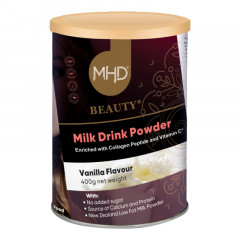 MHD胶原蛋白粉400g 香草味 科学配方吸收利用率高 美容补钙两不误 MHD Beauty Milk Drink Powder 400g