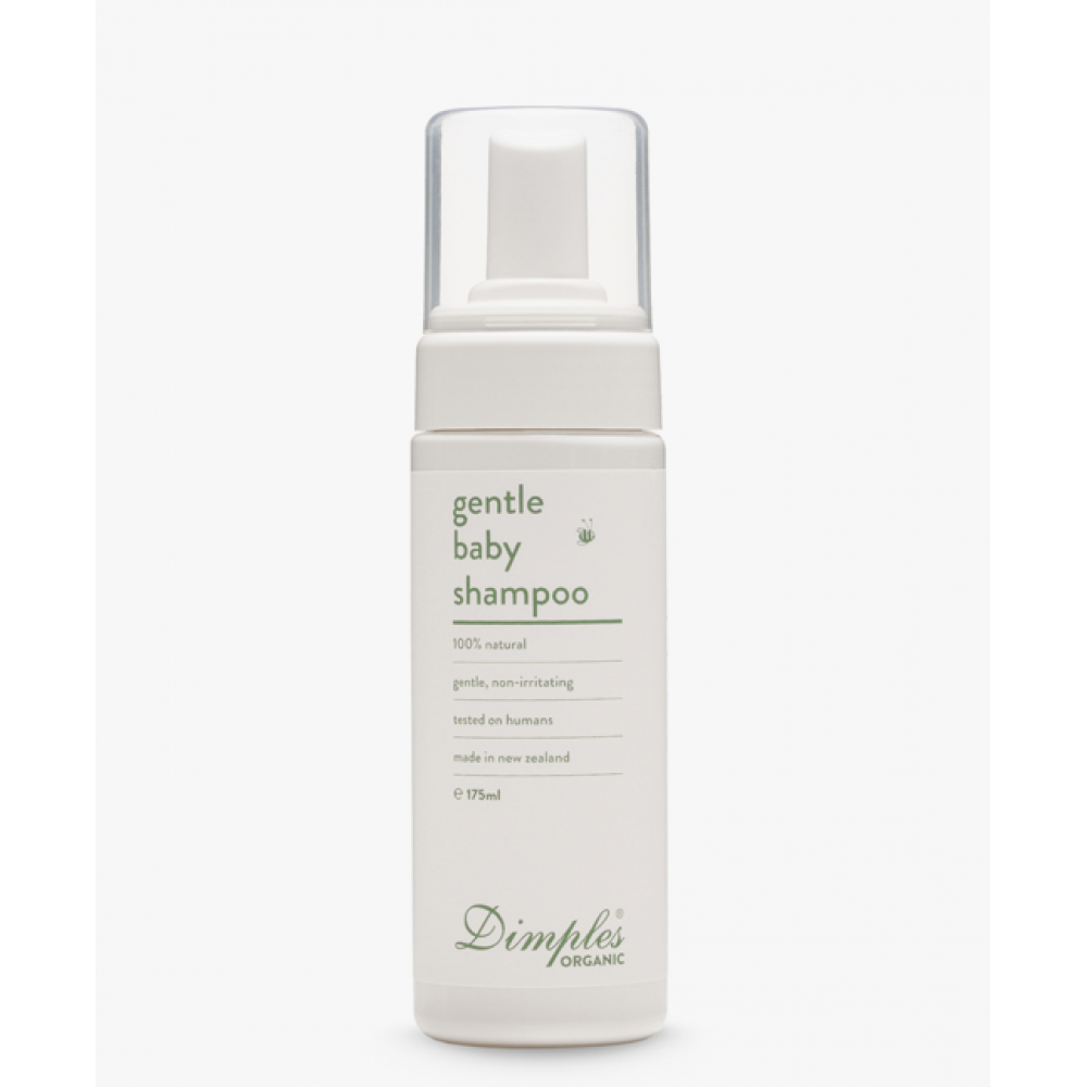 Dimples纯天然有机宝宝洗发露 婴儿护肤品中的贵族 新西兰荣誉出品 Organic Gentle Baby Shampoo 175ml Dimples纯天然有机宝宝洗发露 婴儿护肤品中的贵族 新西兰荣誉出品 Organic Gentle Baby Shampoo 175ml