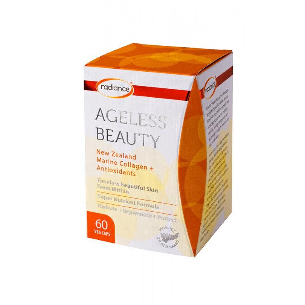 Radiance逆生长海洋胶原蛋白胶囊60粒 纯天然高含量 抗衰老护肤圣品 Ageless Beauty 60s Radiance逆生长海洋胶原蛋白胶囊60粒 纯天然高含量 抗衰老护肤圣品 Ageless Beauty 60s