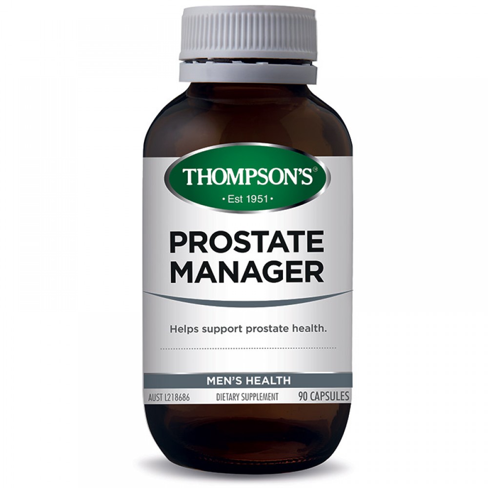 汤普森 前列腺管理配方90粒 守护男士泌尿系统健康 Thompson's Prostate Manager 90s 汤普森 前列腺管理配方90粒 守护男士泌尿系统健康 Thompson's Prostate Manager 90s