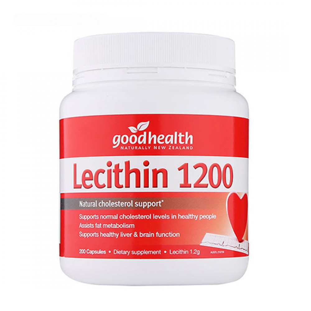 好健康 卵磷脂胶囊1200毫克200粒 高含量护肝降三脂提高记忆力 鱼油最佳拍档 GoodHealth Lecithin 1200 200cap 好健康 卵磷脂胶囊1200毫克200粒 高含量护肝降三脂提高记忆力 鱼油最佳拍档 GoodHealth Lecithin 1200 200cap