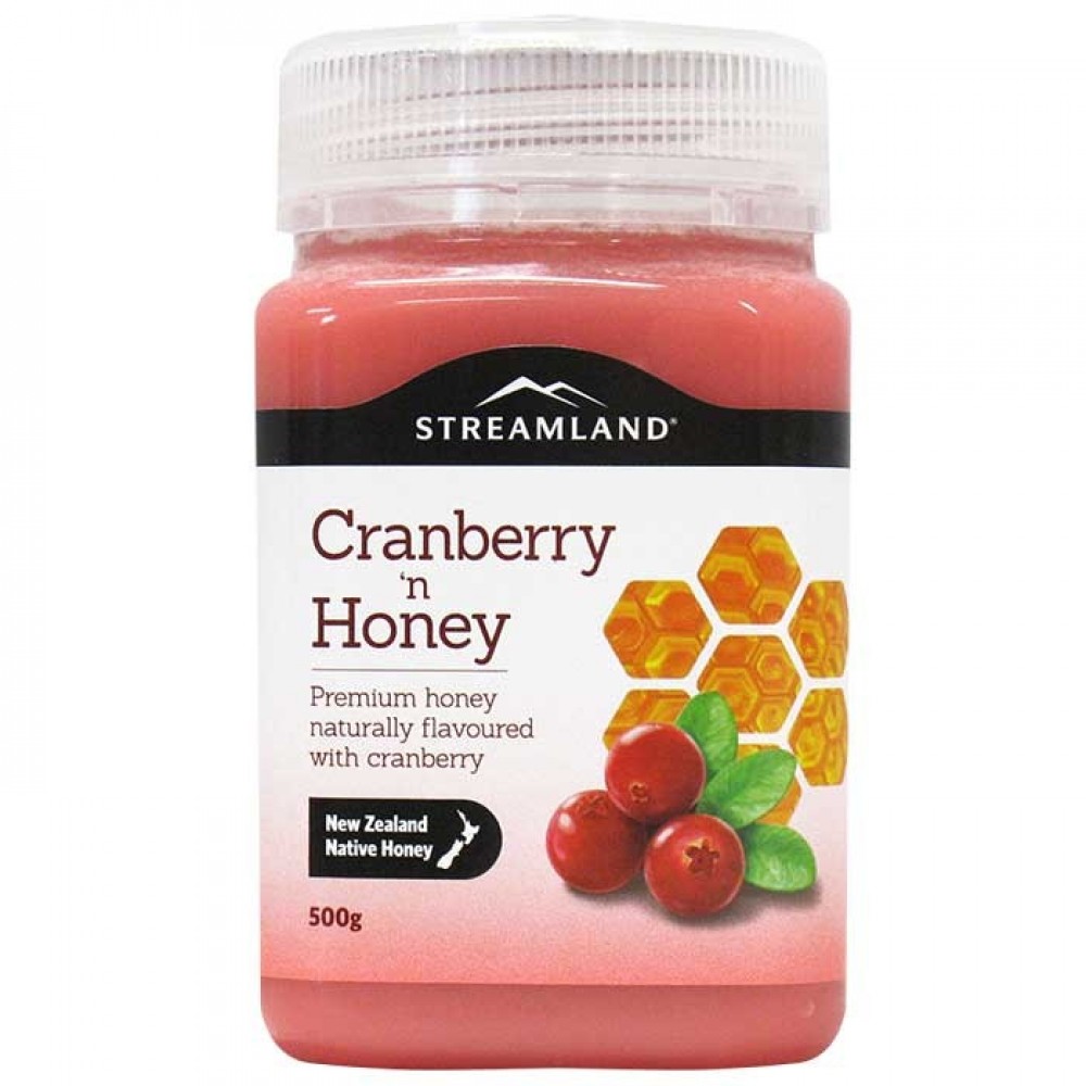 Streamland新溪岛 蔓越莓蜂蜜 女士保健恩物二合一将养生带在身边 Streamland Cranberry n Honey 500g Streamland新溪岛 蔓越莓蜂蜜 女士保健恩物二合一将养生带在身边 Streamland Cranberry n Honey 500g