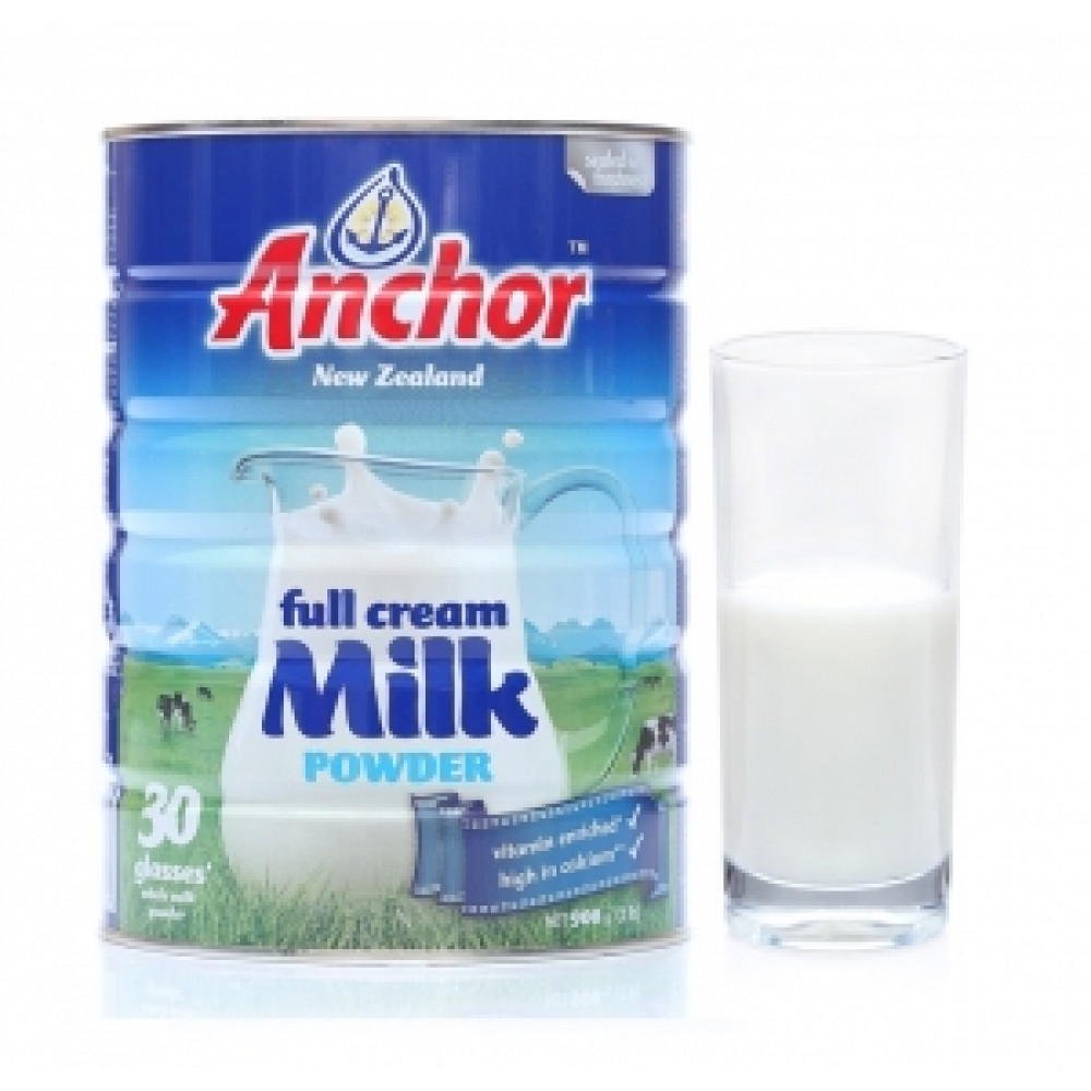 Anchor安佳罐装全脂奶粉900g/罐 六罐包邮税 新西兰最大乳业品牌 三岁以上所有人群适用 Anchor安佳罐装全脂奶粉900g/罐 六罐包邮税 新西兰最大乳业品牌 三岁以上所有人群适用
