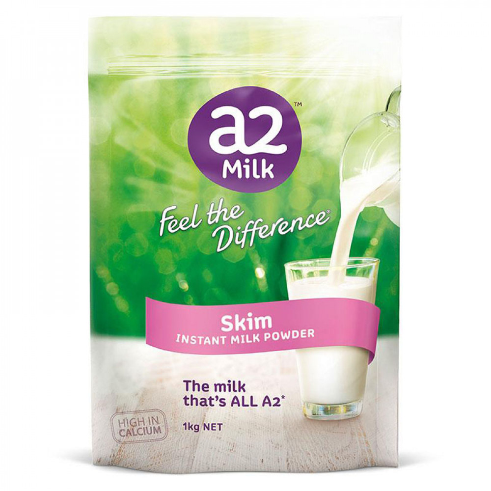 A2脱脂高钙奶粉 两袋包邮 3岁以上适用 感受不一样的香醇 A2 Instant Milk Skim Powder 1kg*2 A2脱脂高钙奶粉 两袋包邮 3岁以上适用 感受不一样的香醇 A2 Instant Milk Skim Powder 1kg*2