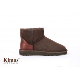Kimos Australia UGG 成人雪地靴 筒高4.5寸经典简约款 巧克力色棕色 专柜正品包邮