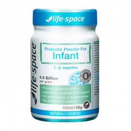 Life Space 初生婴儿专用益生菌粉 1-6个月适用 澳纽最畅销益生菌产品 Probiotic Powder for Infant 60g