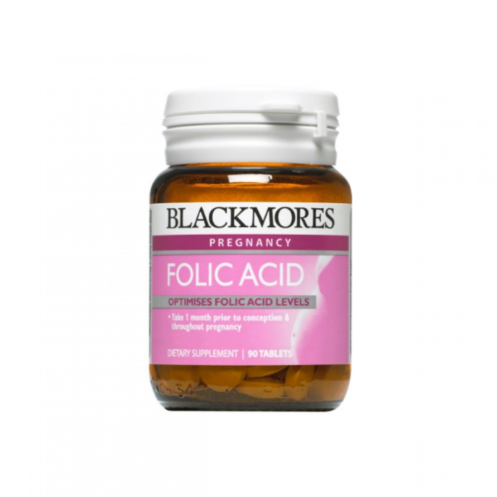 Blackmores 孕妇专用叶酸片90粒 新西兰本土版 给宝宝加分 备孕及怀孕初期必备 Blackmores Pregnancy Folic Acid 90s Blackmores 孕妇专用叶酸片90粒 新西兰本土版 给宝宝加分 备孕及怀孕初期必备 Blackmores Pregnancy Folic Acid 90s