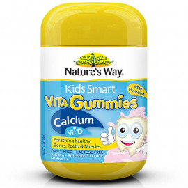 佳思敏儿童钙+维生素D软糖60粒 强健骨骼越吃越高 Kids Smart Vita Gummies Calcium+Vit D 60s