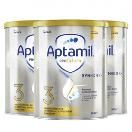 Aptamil爱他美铂金版3段婴儿配方奶粉 1岁以上 六罐包邮税 Nutricia Aptamil Profutura 3