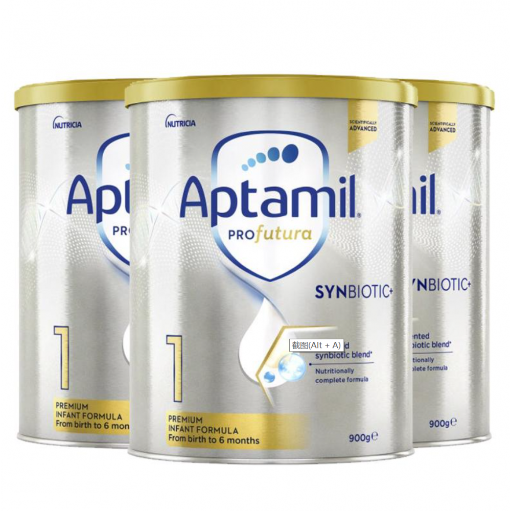 Aptamil爱他美铂金版1段婴儿配方奶粉 0-6个月 三罐包邮税约三周到 Nutricia Aptamil Profutura 1 Aptamil爱他美铂金版1段婴儿配方奶粉 0-6个月 三罐包邮税约三周到 Nutricia Aptamil Profutura 1