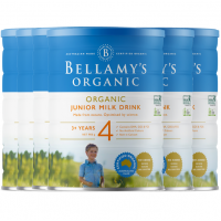 Bellamy's 贝拉米 有机婴儿奶粉4段 澳大利亚第一有机品牌 本土版符合欧盟标准 整箱六罐包邮税 Bellamy's Organic 4