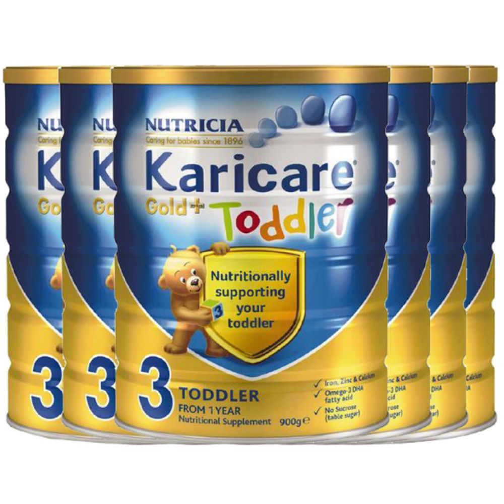 karicare可瑞康金装3段婴儿配方奶粉 加强免疫系列 新西兰销量第一 六