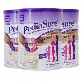 Pedia Sure雅培小安素奶粉澳洲版850克 三罐包邮 1-10岁适用 专为挑食及生长缓慢的儿童设计
