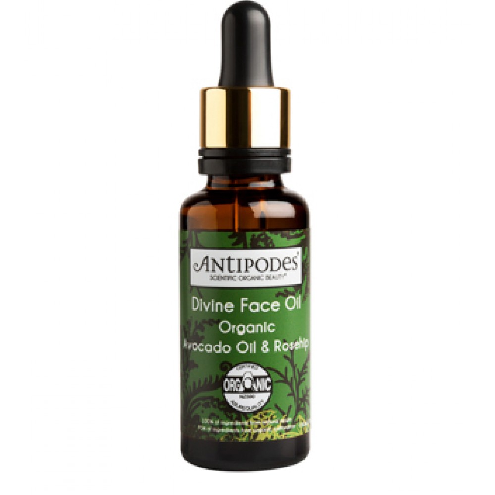 Antipodes有机牛油果玫瑰果油 Divine Face Oil-Organic Avocado Oil&Rosehip 30ml Antipodes有机牛油果玫瑰果油 Divine Face Oil-Organic Avocado Oil&Rosehip 30ml