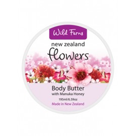 Wild Ferns百花蜂蜜身体滋润霜 Flowers Body Butter with Manuka Honey 195ml