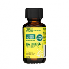 星期四农庄 有机茶树精油 抗菌消炎祛痘淡疤 汤普森诚意推介 Thursday Plantation Tea Tree Oil 50ml