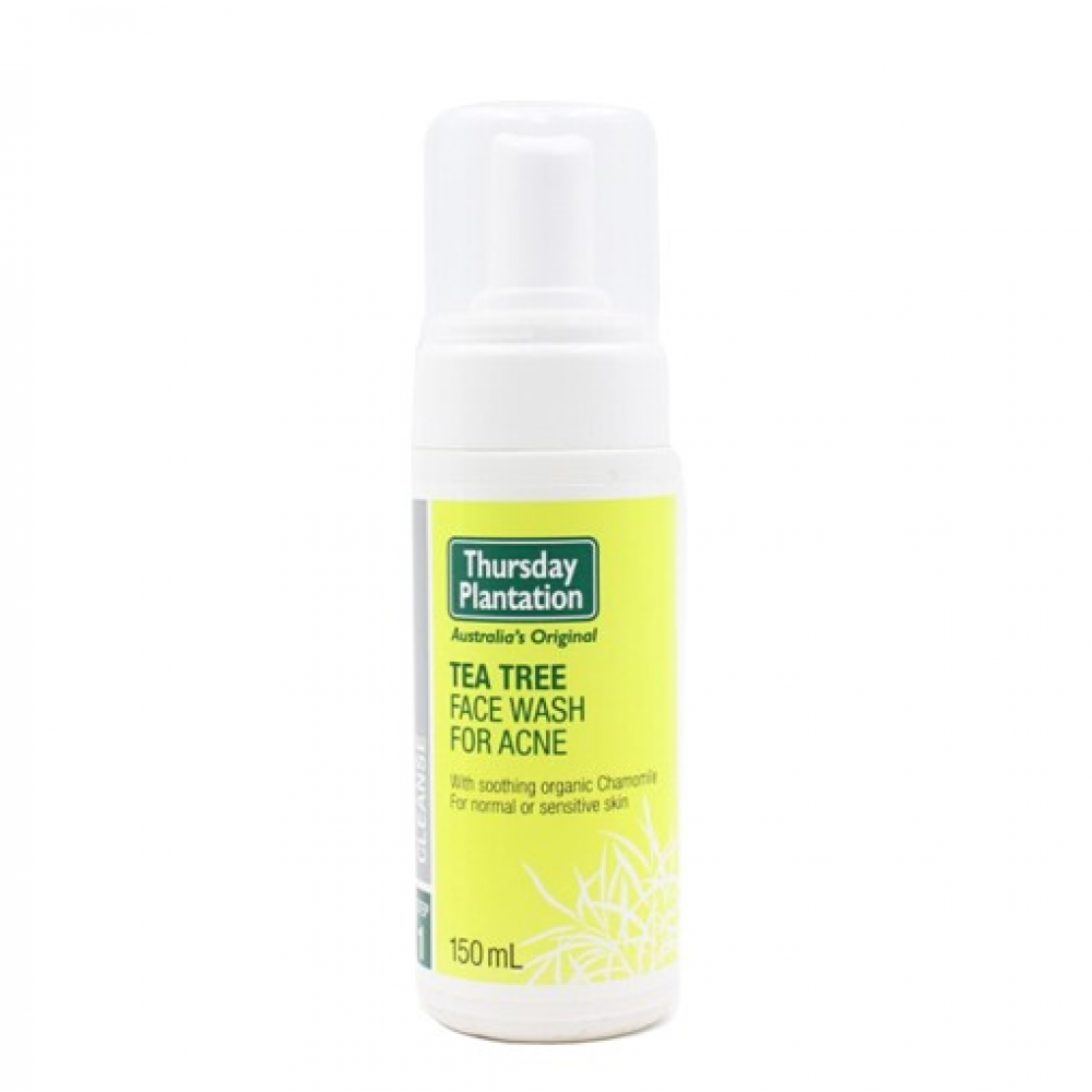 星期四农庄 茶树油洁面泡沫 祛痘控油彻底清洁 Thursday Plantation Tea Tree Face Wash For Acne