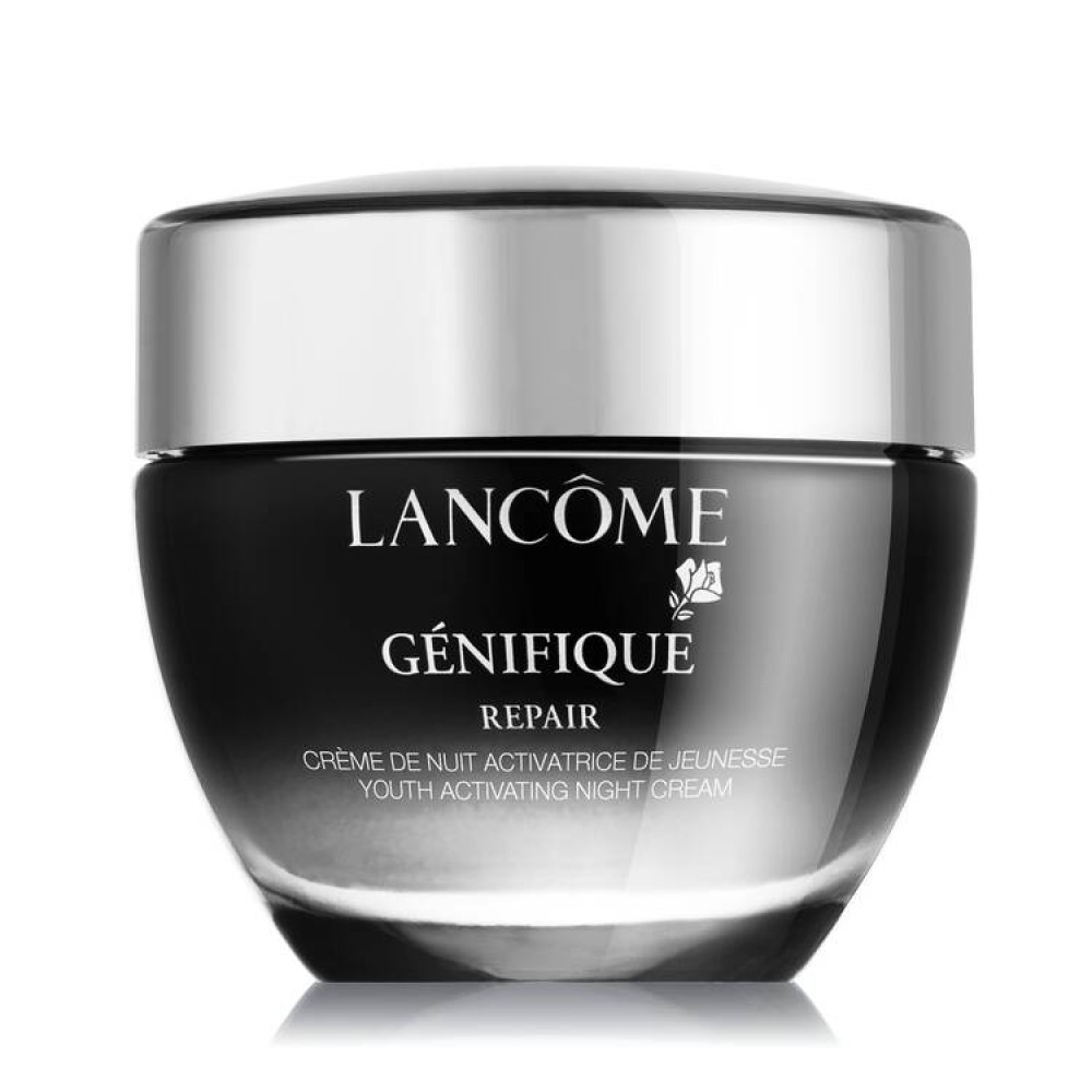 Lancome 兰蔻 小黑瓶精华晚霜50ml 彻夜修护唤醒年轻肌肤 法国版 专柜采购送随机中样 一件包邮 Lancome 兰蔻 小黑瓶精华晚霜50ml 彻夜修护唤醒年轻肌肤 法国版 专柜采购送随机中样 一件包邮