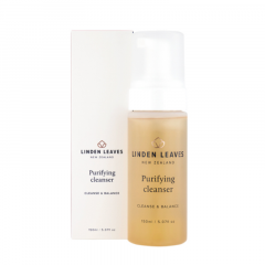 Linden Leaves 白茶系列深层洁面泡沫 温和清洁控油保湿 敏感肌可用 Purifying Cleanser 150ml