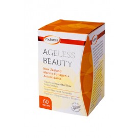 Radiance逆生长海洋胶原蛋白胶囊60粒 纯天然高含量 抗衰老护肤圣品 Ageless Beauty 60s