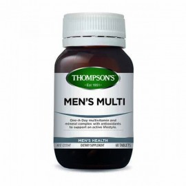 汤普森 男性综合维生素60粒 均衡补充守卫男性健康 Thompson's Mens Multi 60s