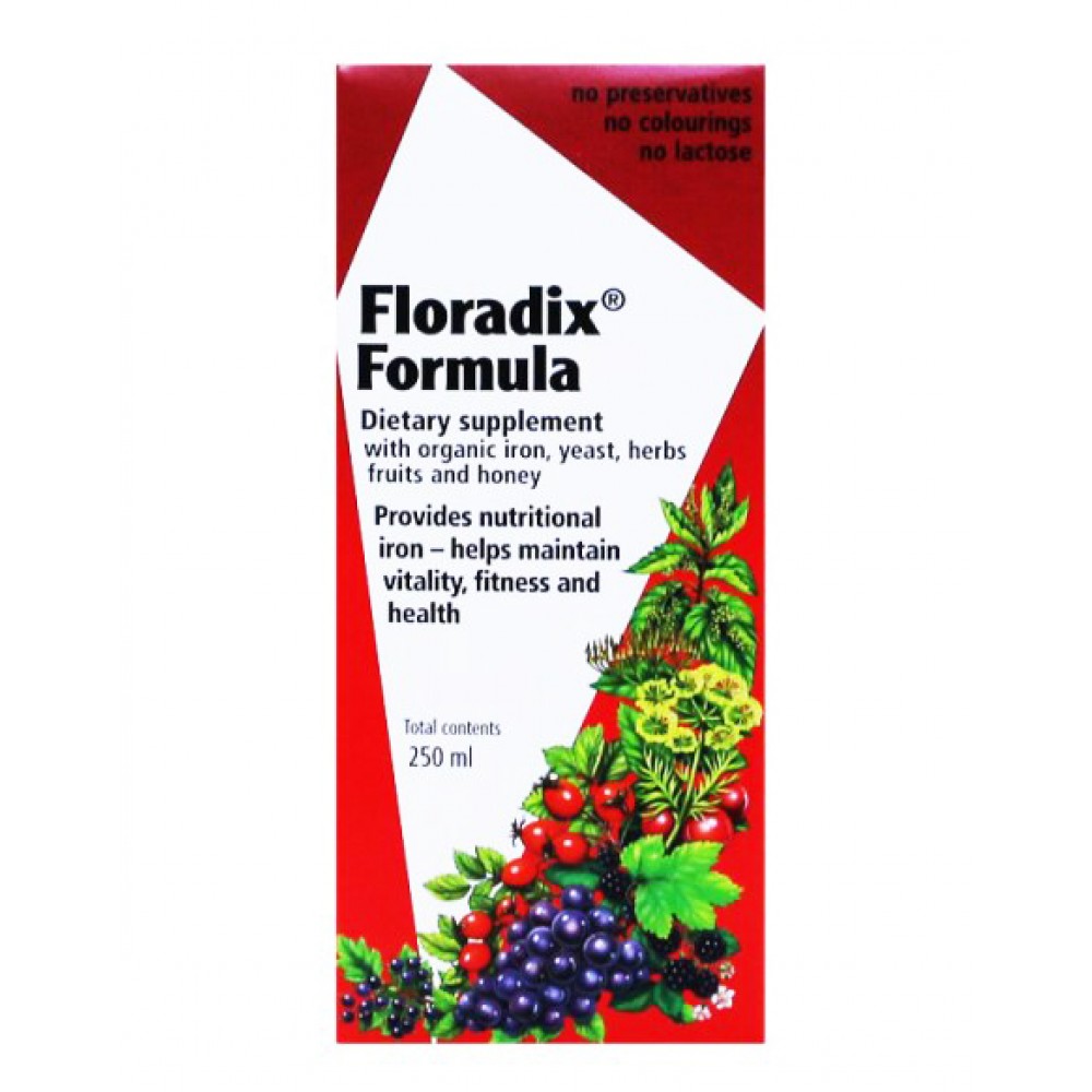 红印代理德国铁元补铁口服液250毫升婴儿适用floradixformula250ml