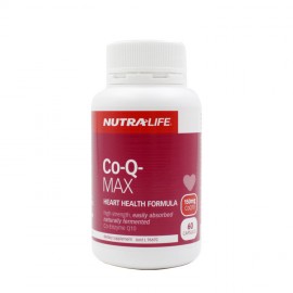 纽乐 辅酶Q10护心胶囊60粒 保护心脏改善血液循环 Nutralife Co-Q-Max 60s