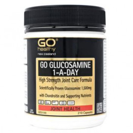 Go Healthy葡萄糖胺关节灵胶囊210粒 修复关节组织 GO Glucosamine 1-A-Day 210caps