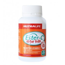 纽乐 儿童活性酯化维生素C咀嚼片120粒 非一般的长效维C Nutralife Ester-C for Kids Chew 120s