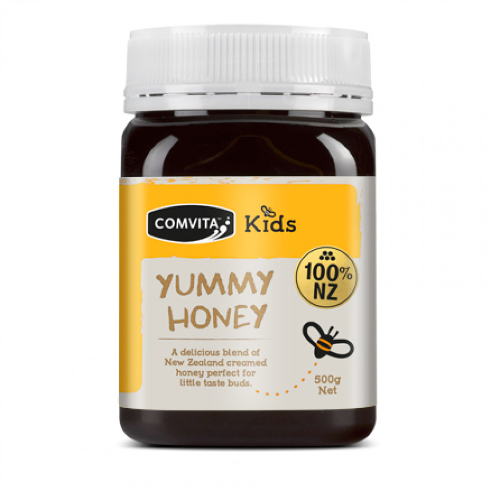 康维他 儿童蜂蜜 专为孩子而设 百分百新西兰制造 全球蜂蜜领航品牌 Comvita Kids Yummy Honey 500g