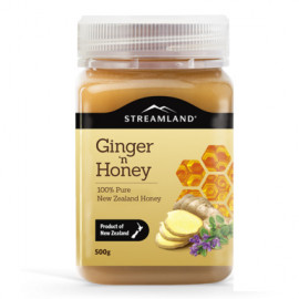 Streamland新溪岛 生姜蜂蜜  增进食欲促进营养安神养生 Streamland Ginger n Honey 500g