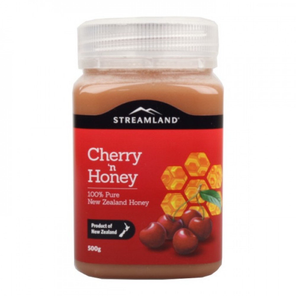 Streamland新溪岛 樱桃蜂蜜 维生素AC+丰富铁质 Streamland Cherry n Honey 500g Streamland新溪岛 樱桃蜂蜜 维生素AC+丰富铁质 Streamland Cherry n Honey 500g