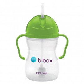 B.Box 双柄重力吸管杯/学饮杯 安全无毒不含BPA 颜色随机 6个月以上适用 B.BoxSippy Cup 240ml