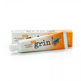 Grin牙科专用纯天然儿童牙膏香橙味 新西兰牙医推荐 Kids 100%Natural Orange Toothpaste 70g