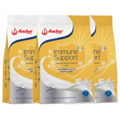 Anchor 安佳 益生菌奶粉 多种微量元素配方 黄袋增强免疫力 三袋包邮 Immune Support 800g*3