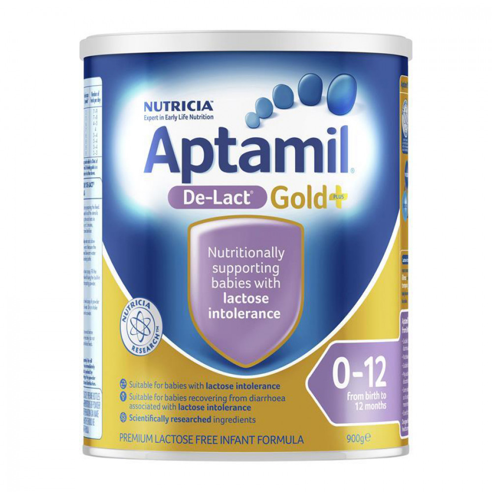 Aptamil爱他美De-lact无乳糖防腹泻配方奶粉 0-12个月适用 六罐包邮税约三周到 Aptamil De-lact Gold+ Aptamil爱他美De-lact无乳糖防腹泻配方奶粉 0-12个月适用 六罐包邮税约三周到 Aptamil De-lact Gold+