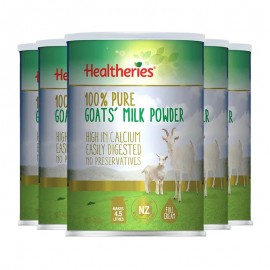 贺寿利 百分百纯羊奶粉 六罐包邮税 高营养易消化 新西兰百年品牌 Healtheries 100% Pure Goats' Milk Powder 450g*6
