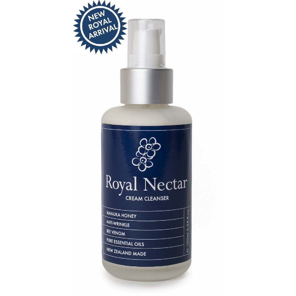 Royal Nectar皇家花蜜蜂毒洁面乳 紧致抗皱 英国皇妃御用品牌 Royal Nectar Cream Cleanser 100ml